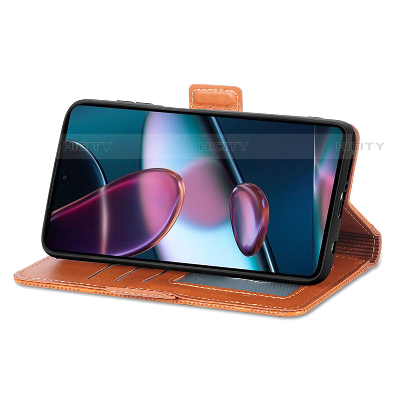 Handytasche Stand Schutzhülle Flip Leder Hülle S03D für Motorola Moto Edge Plus (2022) 5G