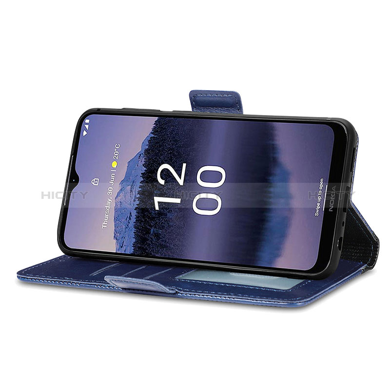 Handytasche Stand Schutzhülle Flip Leder Hülle S03D für Nokia C21 Plus