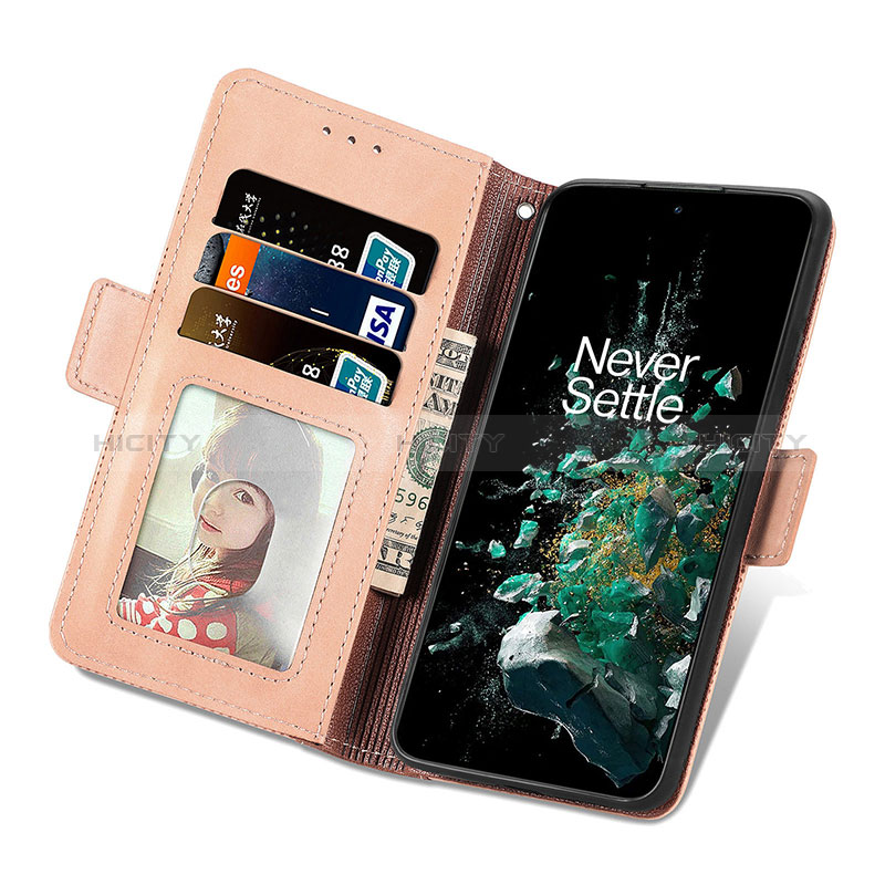 Handytasche Stand Schutzhülle Flip Leder Hülle S03D für OnePlus 10T 5G