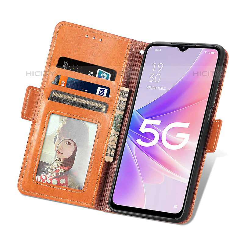 Handytasche Stand Schutzhülle Flip Leder Hülle S03D für OnePlus Nord N300 5G