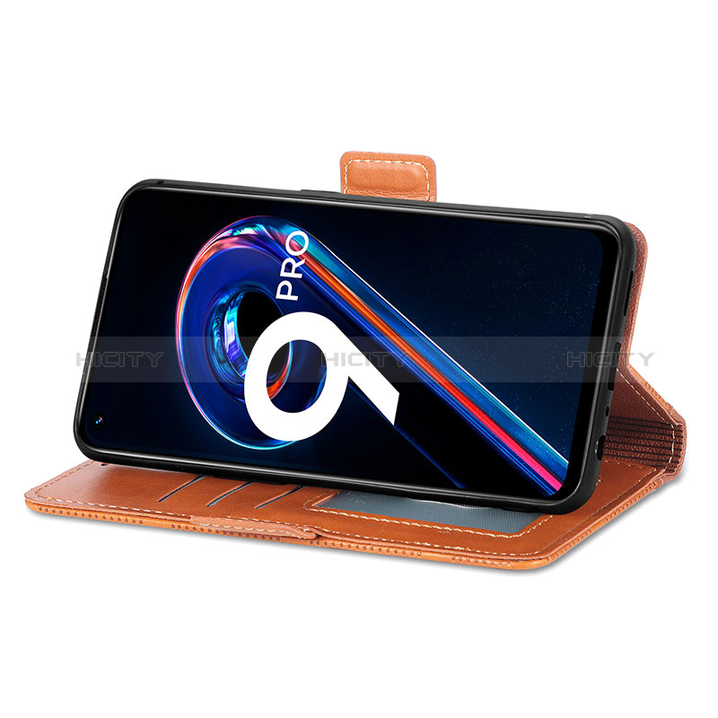 Handytasche Stand Schutzhülle Flip Leder Hülle S03D für Realme 9 5G