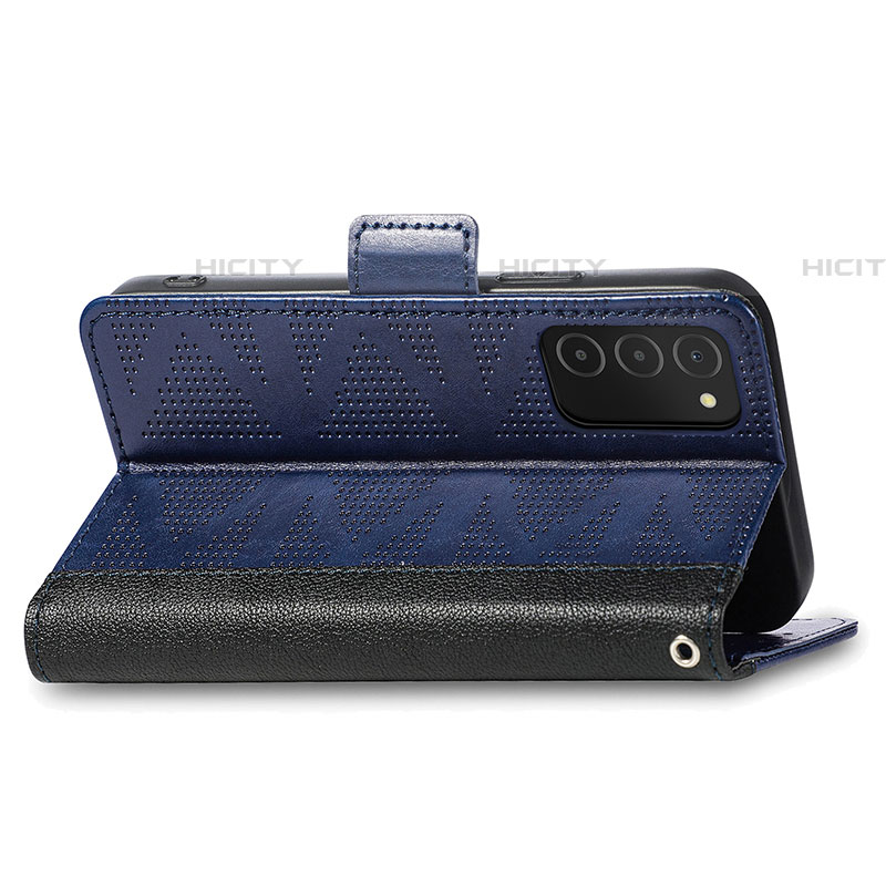 Handytasche Stand Schutzhülle Flip Leder Hülle S03D für Samsung Galaxy A03s