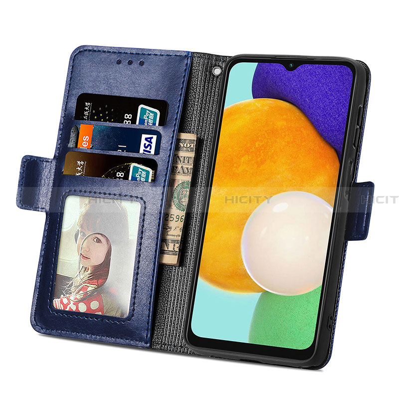 Handytasche Stand Schutzhülle Flip Leder Hülle S03D für Samsung Galaxy A13 5G