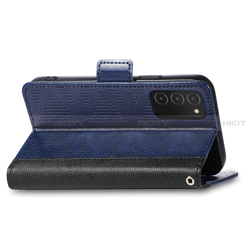 Handytasche Stand Schutzhülle Flip Leder Hülle S03D für Samsung Galaxy F02S SM-E025F