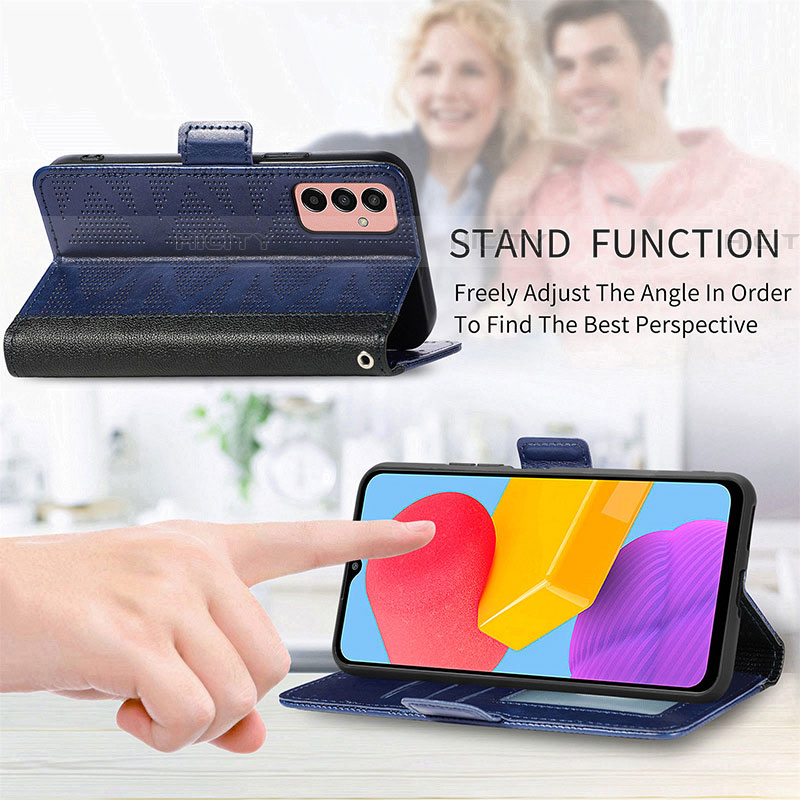 Handytasche Stand Schutzhülle Flip Leder Hülle S03D für Samsung Galaxy F13 4G