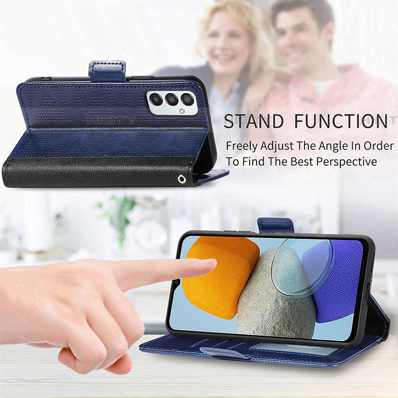 Handytasche Stand Schutzhülle Flip Leder Hülle S03D für Samsung Galaxy F23 5G