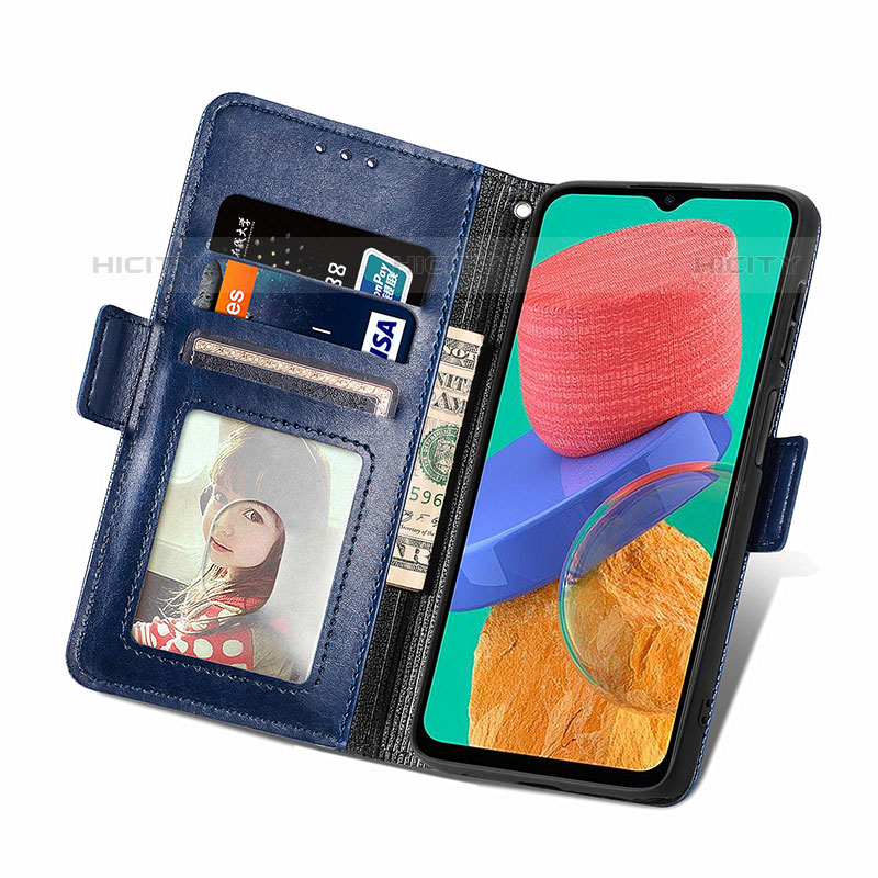 Handytasche Stand Schutzhülle Flip Leder Hülle S03D für Samsung Galaxy M33 5G