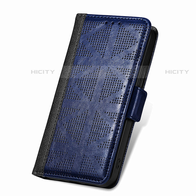 Handytasche Stand Schutzhülle Flip Leder Hülle S03D für Samsung Galaxy S21 Ultra 5G groß