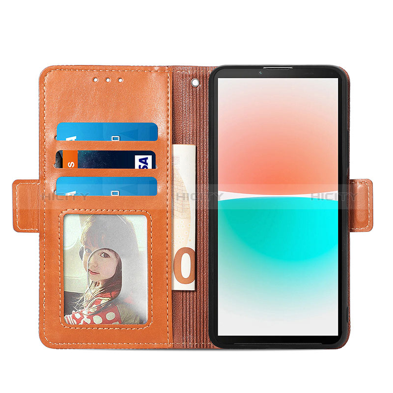 Handytasche Stand Schutzhülle Flip Leder Hülle S03D für Sony Xperia 10 IV