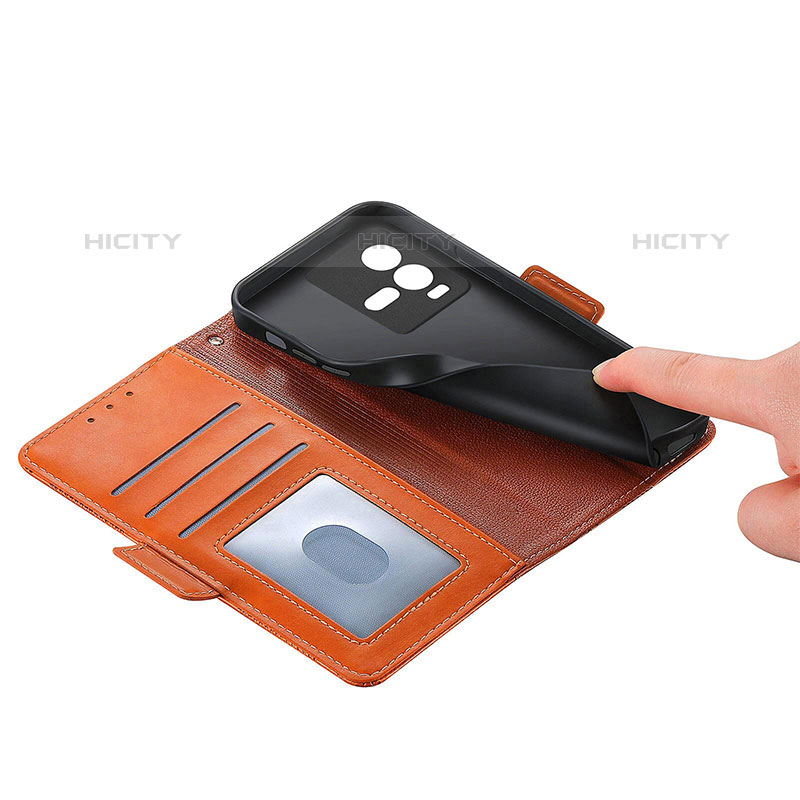 Handytasche Stand Schutzhülle Flip Leder Hülle S03D für Vivo iQOO 9T 5G