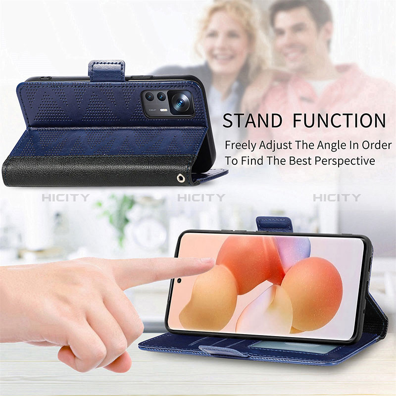 Handytasche Stand Schutzhülle Flip Leder Hülle S03D für Xiaomi Mi 12T 5G