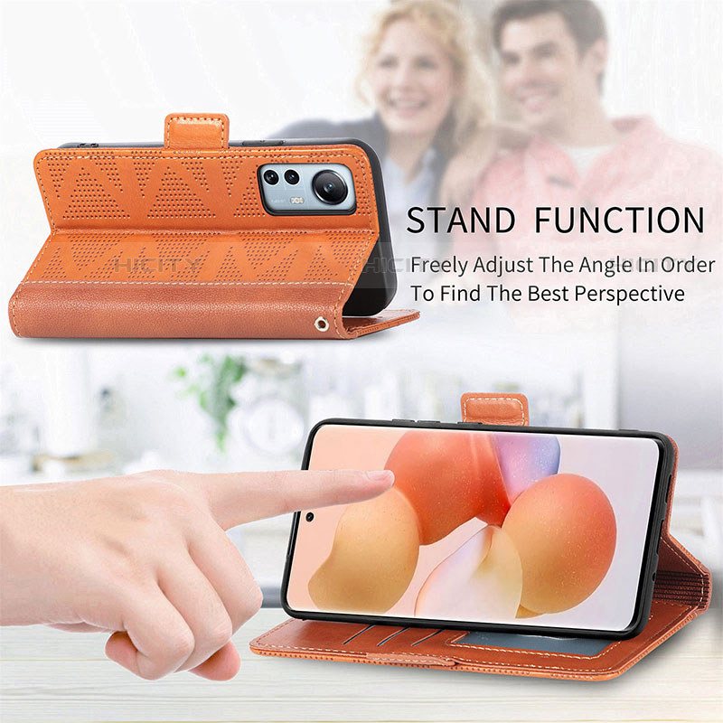 Handytasche Stand Schutzhülle Flip Leder Hülle S03D für Xiaomi Mi 12X 5G