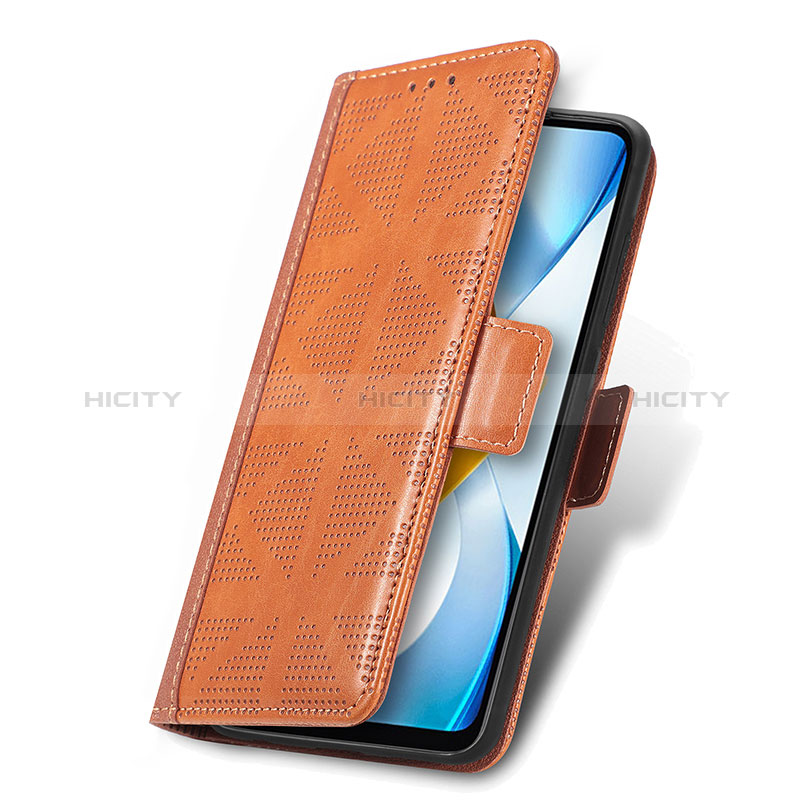 Handytasche Stand Schutzhülle Flip Leder Hülle S03D für Xiaomi Poco C40 groß