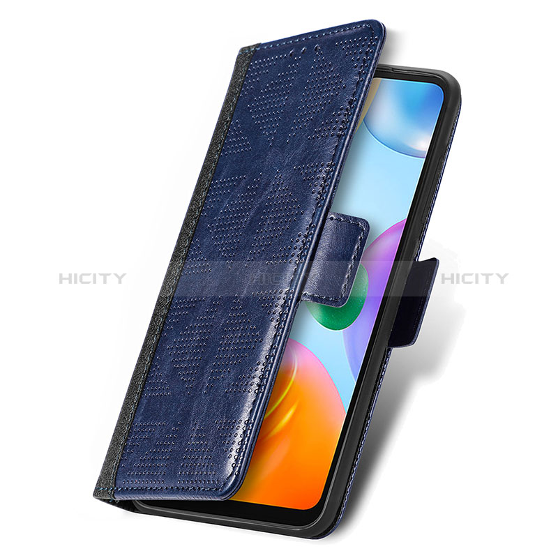 Handytasche Stand Schutzhülle Flip Leder Hülle S03D für Xiaomi Redmi 10 India