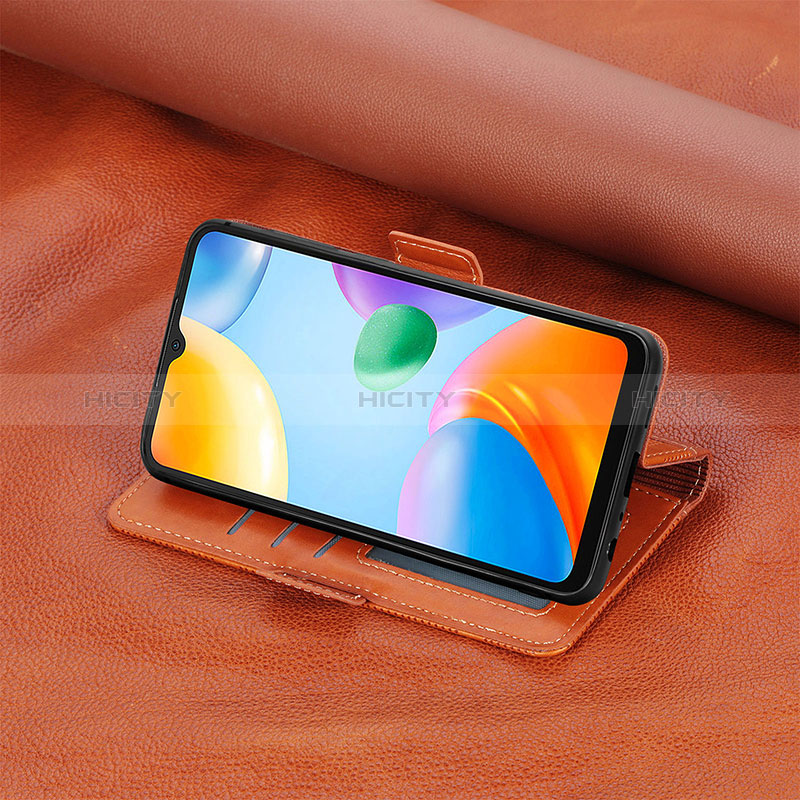 Handytasche Stand Schutzhülle Flip Leder Hülle S03D für Xiaomi Redmi 10 Power groß