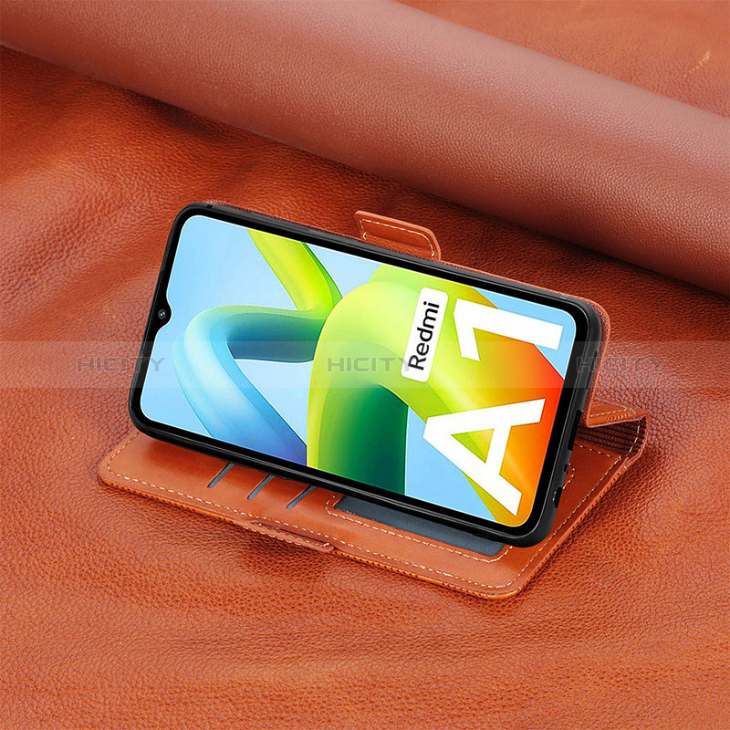 Handytasche Stand Schutzhülle Flip Leder Hülle S03D für Xiaomi Redmi A2 Plus