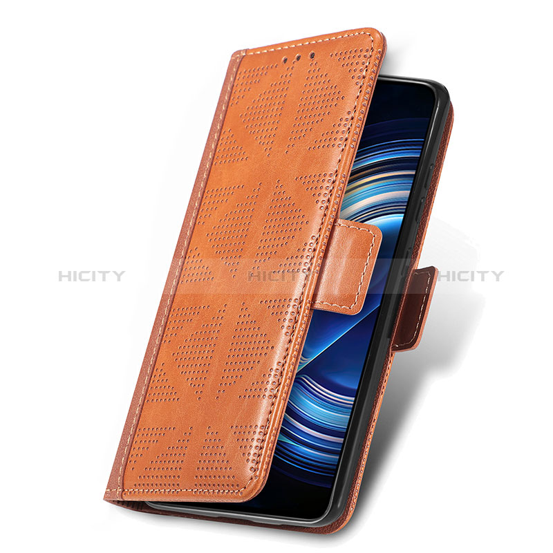 Handytasche Stand Schutzhülle Flip Leder Hülle S03D für Xiaomi Redmi K50 5G groß