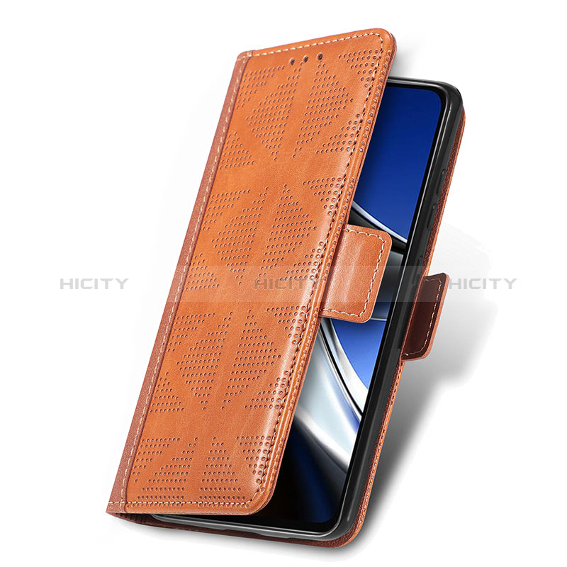 Handytasche Stand Schutzhülle Flip Leder Hülle S03D für Xiaomi Redmi Note 11E Pro 5G groß