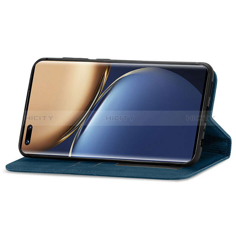 Handytasche Stand Schutzhülle Flip Leder Hülle S04D für Huawei Honor Magic3 5G groß