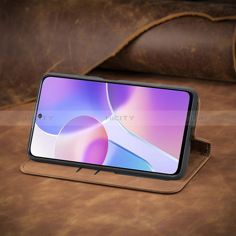 Handytasche Stand Schutzhülle Flip Leder Hülle S04D für Huawei Honor X30i