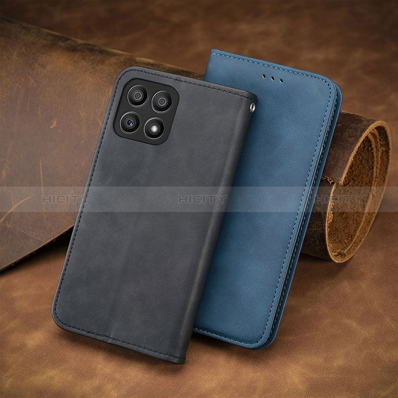 Handytasche Stand Schutzhülle Flip Leder Hülle S04D für Huawei Honor X30i