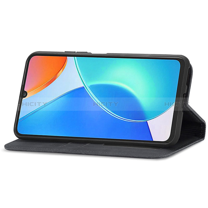 Handytasche Stand Schutzhülle Flip Leder Hülle S04D für Huawei Honor X7 groß