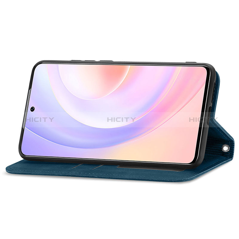 Handytasche Stand Schutzhülle Flip Leder Hülle S04D für Huawei Nova 9 SE