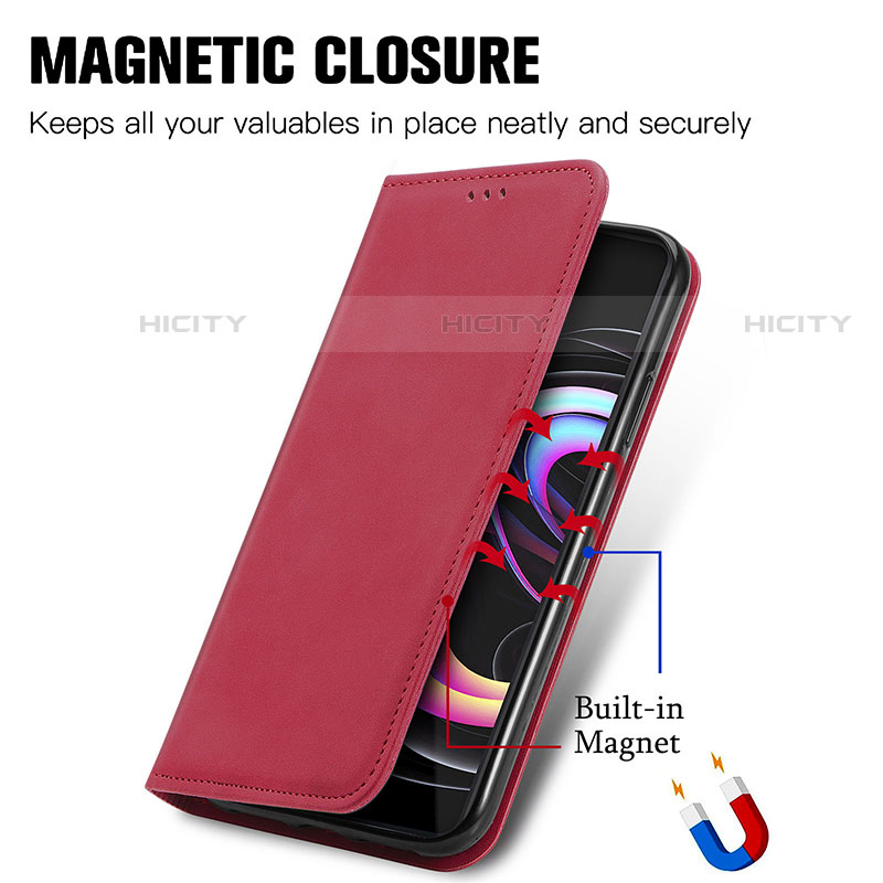 Handytasche Stand Schutzhülle Flip Leder Hülle S04D für Motorola Moto Edge 20 Pro 5G