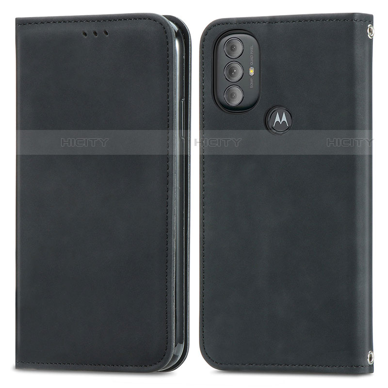 Handytasche Stand Schutzhülle Flip Leder Hülle S04D für Motorola Moto G Power (2022)