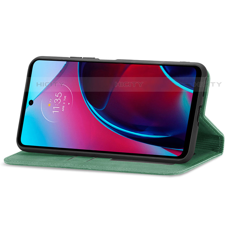 Handytasche Stand Schutzhülle Flip Leder Hülle S04D für Motorola Moto G Stylus (2022) 5G