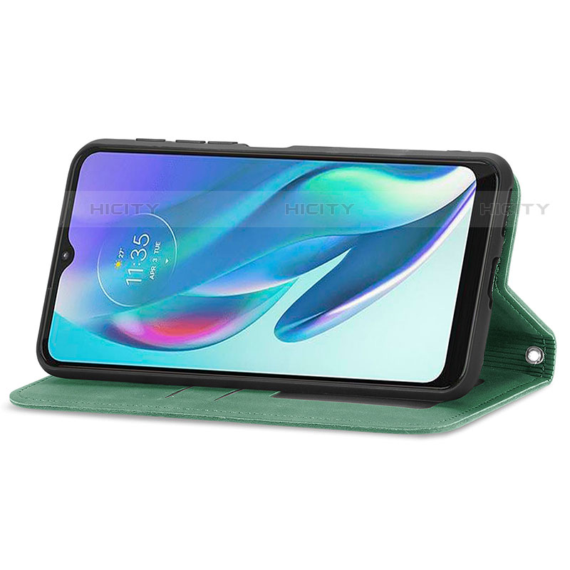 Handytasche Stand Schutzhülle Flip Leder Hülle S04D für Motorola Moto G50 5G