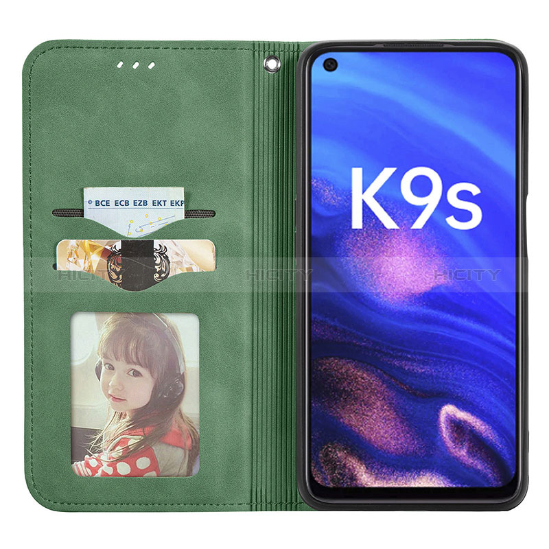 Handytasche Stand Schutzhülle Flip Leder Hülle S04D für Realme Q3s 5G