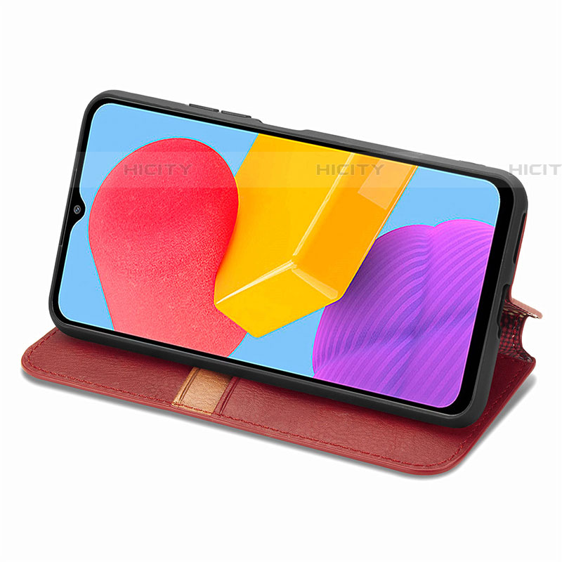 Handytasche Stand Schutzhülle Flip Leder Hülle S04D für Samsung Galaxy F13 4G