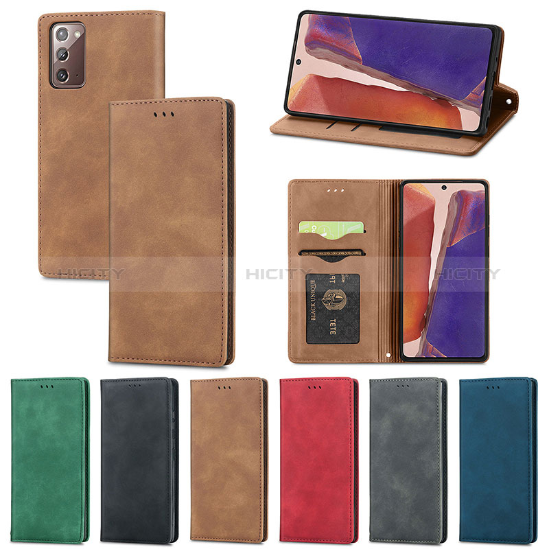 Handytasche Stand Schutzhülle Flip Leder Hülle S04D für Samsung Galaxy Note 20 5G