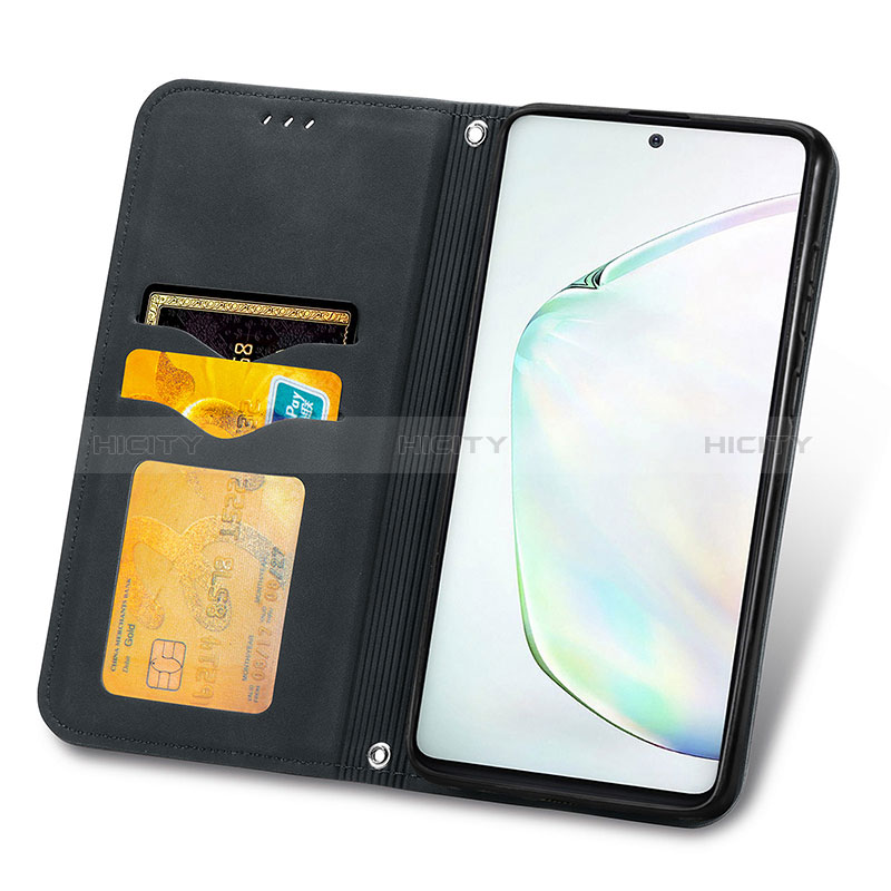 Handytasche Stand Schutzhülle Flip Leder Hülle S04D für Samsung Galaxy S20