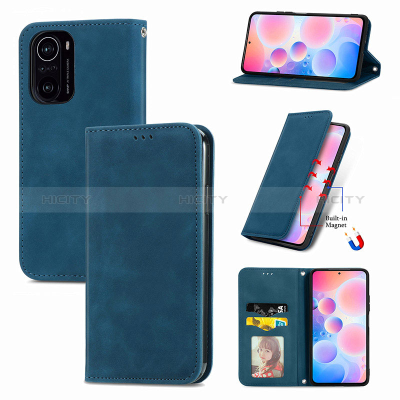 Handytasche Stand Schutzhülle Flip Leder Hülle S04D für Xiaomi Mi 11i 5G