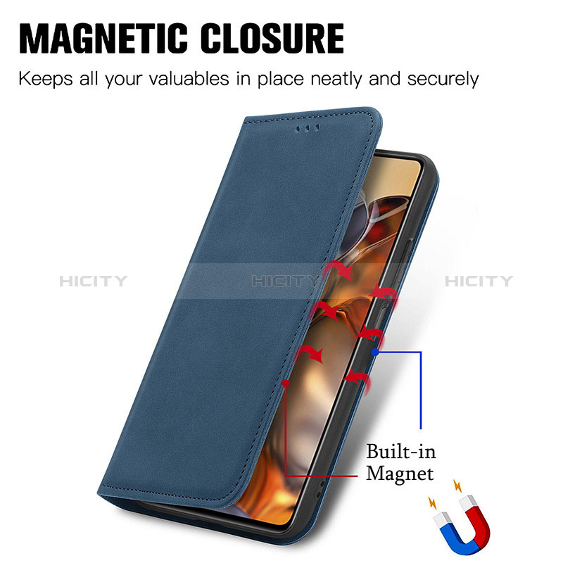 Handytasche Stand Schutzhülle Flip Leder Hülle S04D für Xiaomi Mi 11T 5G groß