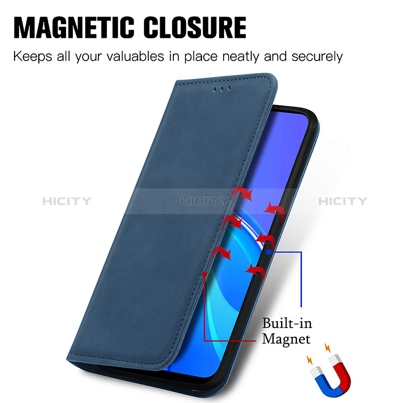 Handytasche Stand Schutzhülle Flip Leder Hülle S04D für Xiaomi Redmi 9