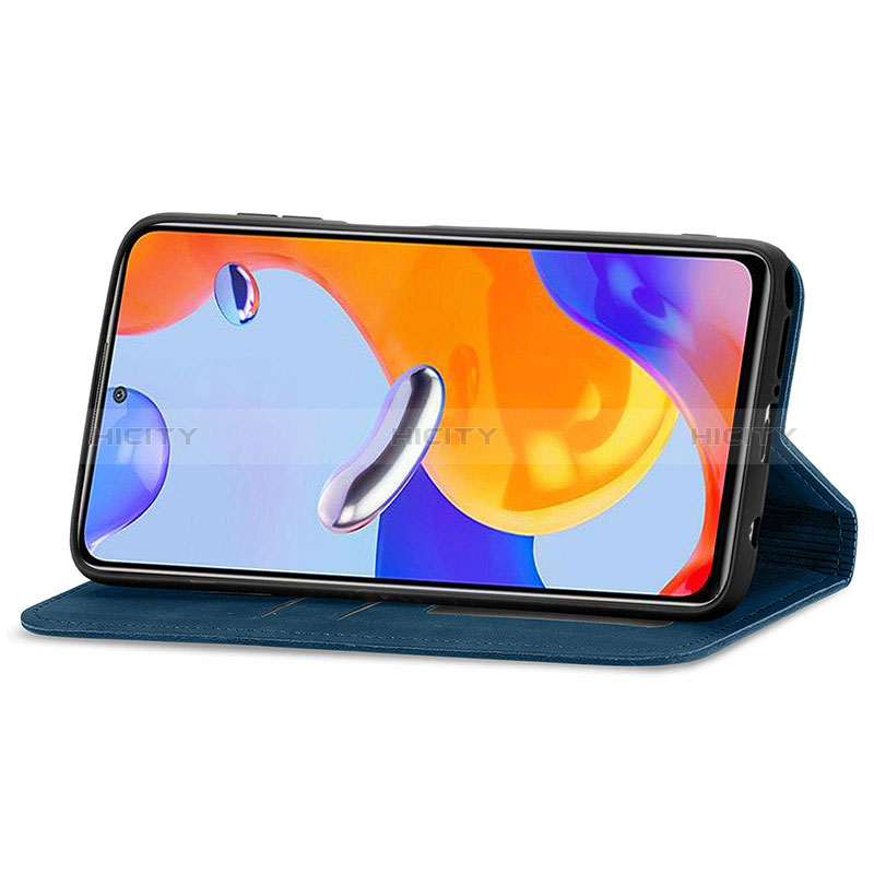 Handytasche Stand Schutzhülle Flip Leder Hülle S04D für Xiaomi Redmi Note 11 Pro 5G