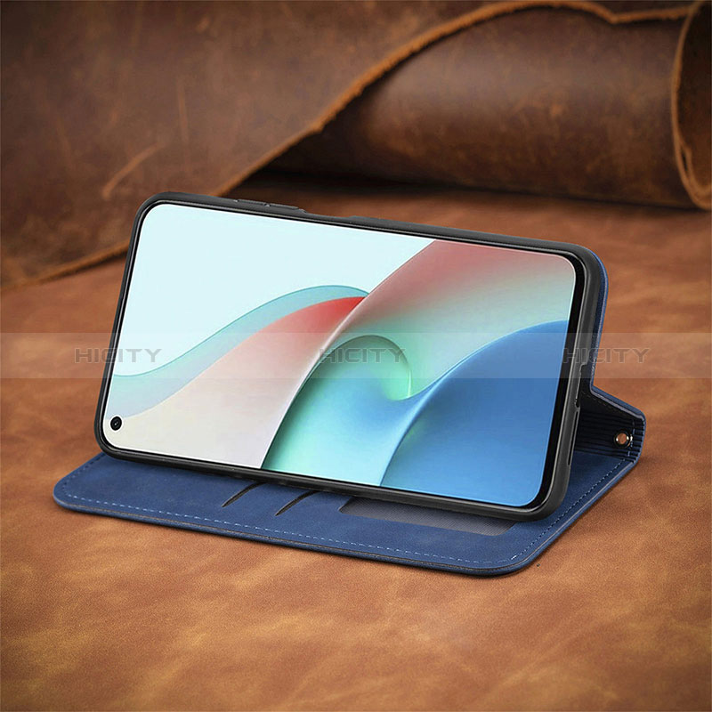 Handytasche Stand Schutzhülle Flip Leder Hülle S04D für Xiaomi Redmi Note 9 5G