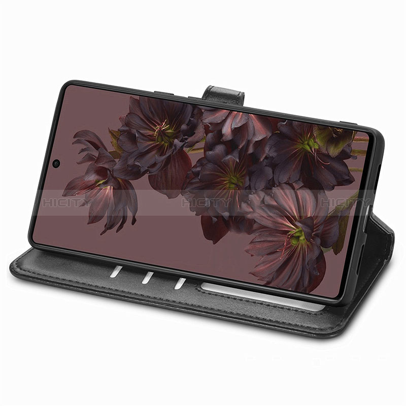 Handytasche Stand Schutzhülle Flip Leder Hülle S05D für Google Pixel 7 Pro 5G groß