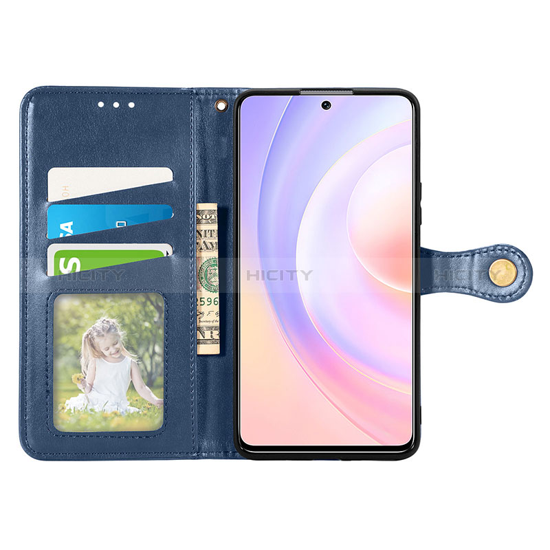 Handytasche Stand Schutzhülle Flip Leder Hülle S05D für Huawei Honor 50 SE 5G