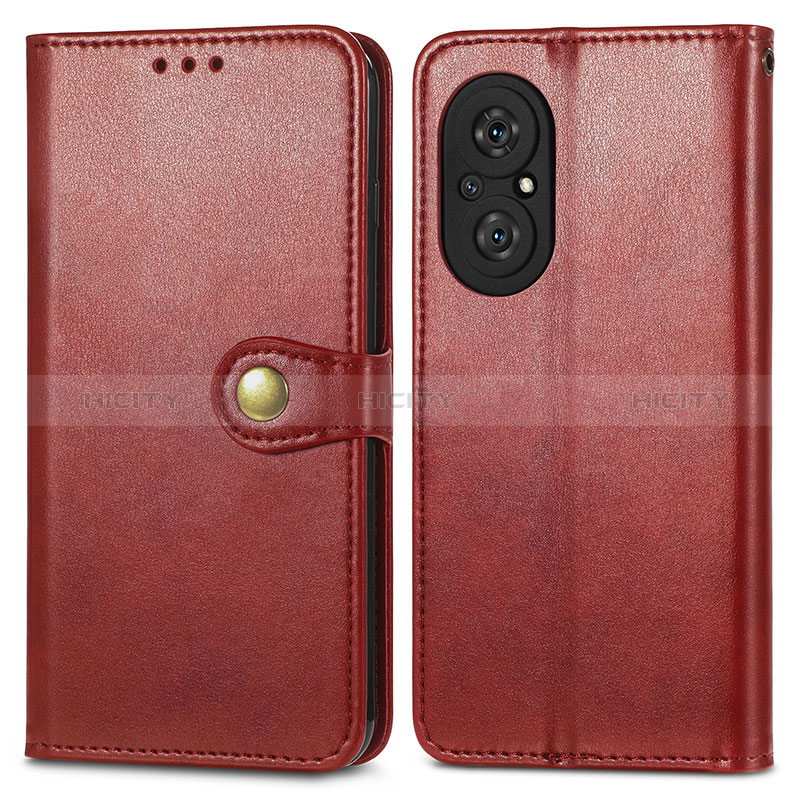 Handytasche Stand Schutzhülle Flip Leder Hülle S05D für Huawei Nova 9 SE Rot