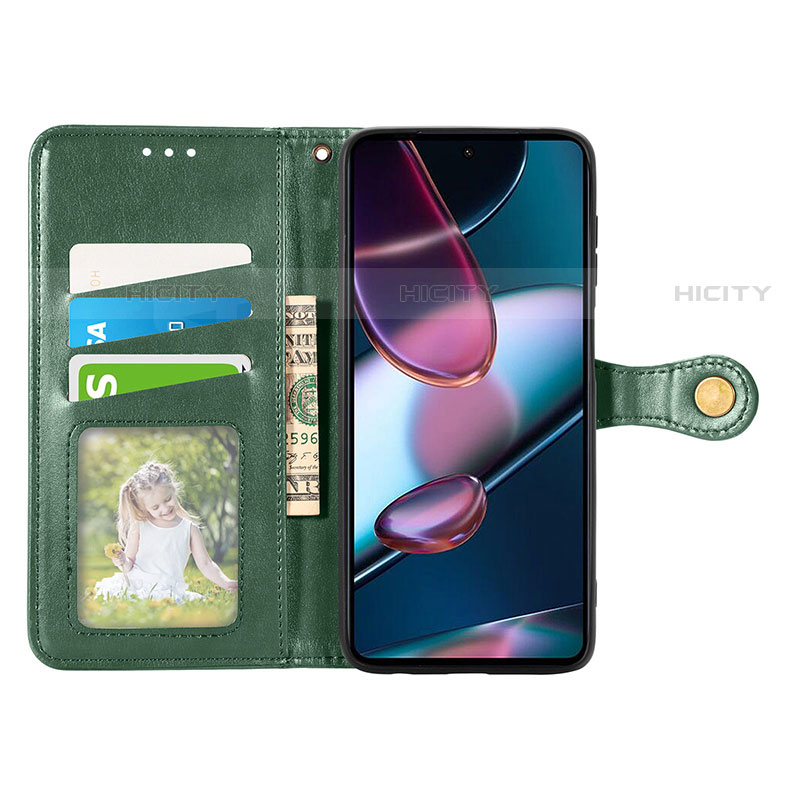 Handytasche Stand Schutzhülle Flip Leder Hülle S05D für Motorola Moto Edge Plus (2022) 5G