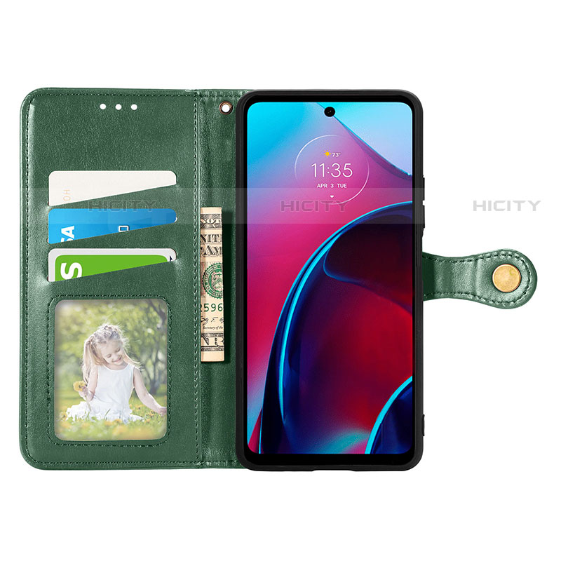 Handytasche Stand Schutzhülle Flip Leder Hülle S05D für Motorola Moto G Stylus (2022) 4G