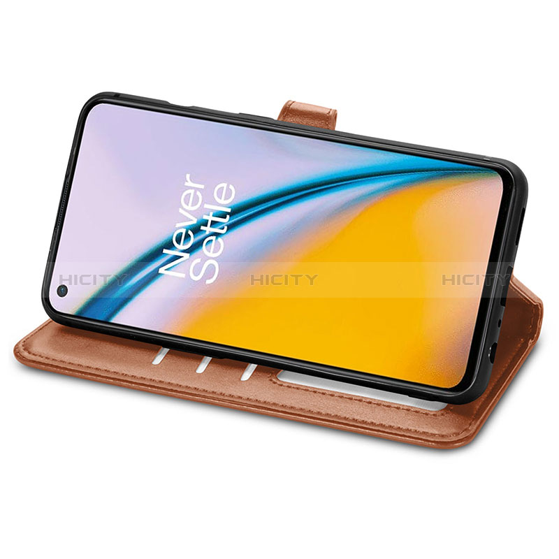 Handytasche Stand Schutzhülle Flip Leder Hülle S05D für OnePlus Nord 2 5G