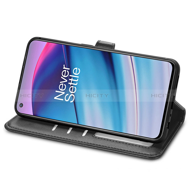 Handytasche Stand Schutzhülle Flip Leder Hülle S05D für OnePlus Nord CE 5G groß