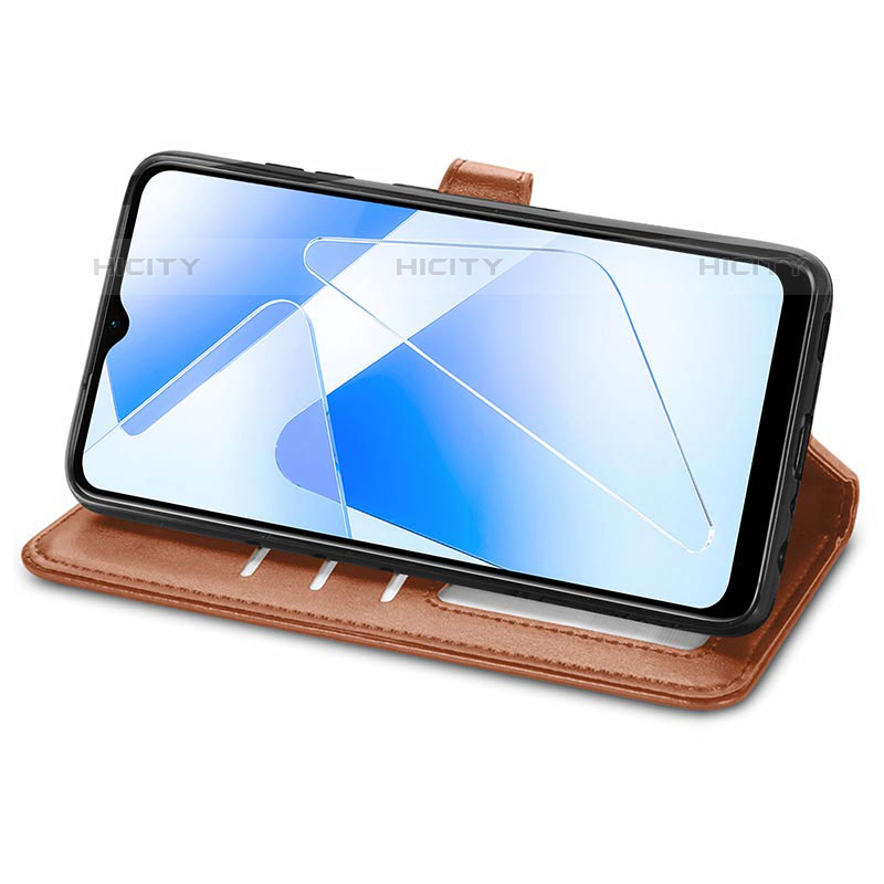 Handytasche Stand Schutzhülle Flip Leder Hülle S05D für Oppo A53s 5G