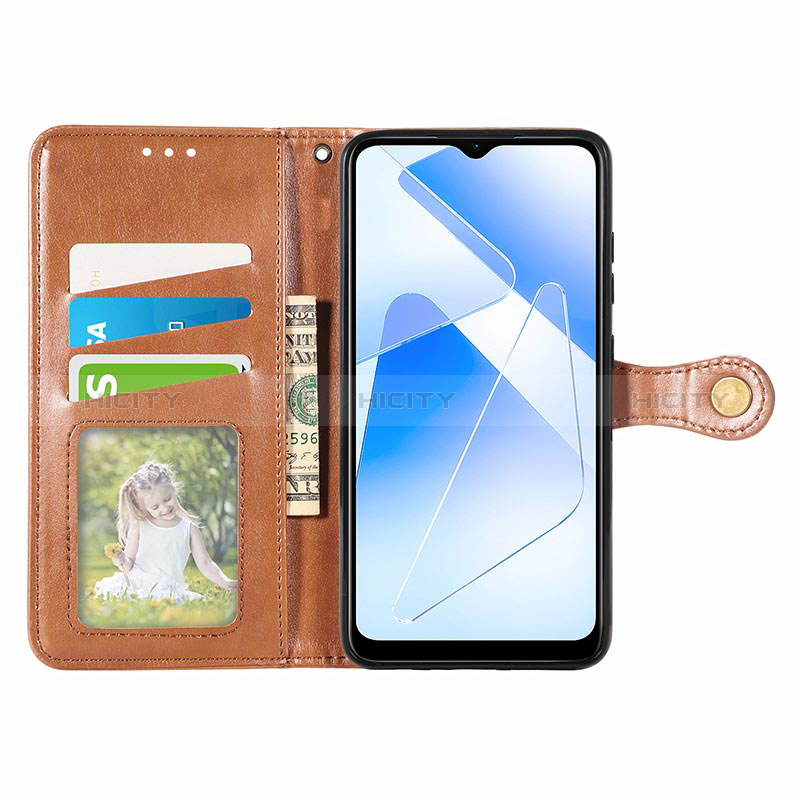 Handytasche Stand Schutzhülle Flip Leder Hülle S05D für Oppo A56 5G