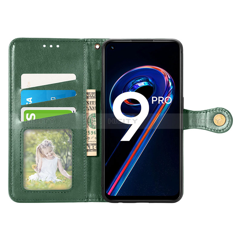 Handytasche Stand Schutzhülle Flip Leder Hülle S05D für Realme 9 Pro 5G